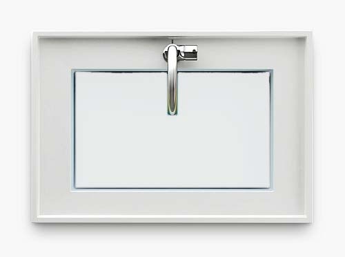 RAVAK BathGallery Deska do umywalki, biała X000000655