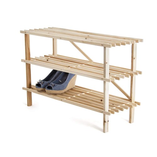 Półka na buty, 3 półki 26 x 74 x 48,5 cm, 3 półki, 22WSR3
