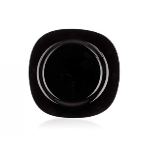 VETRO-PLUS Talerz deserowy Squere 18,5cm czarny 3310468 VETRO-PLUS Talerz deserowy Squere 18,5cm czarny 3310468