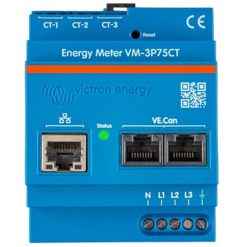 Victron Energy VM-3P75CT Licznik Energii Meter REL200300100 Victron Energy VM-3P75CT Licznik Energii Meter REL200300100