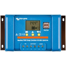 Victron Energy BlueSolar PWM-LCD&USB Regulator ładowania (12/24V-10A) SCC010010050
