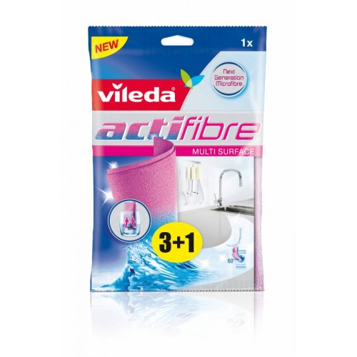 VILEDA Actifibre Ściereczka 3+1 szt. 150002