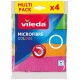 VILEDA Ściereczka mikrofibra Colors 4 szt 151502