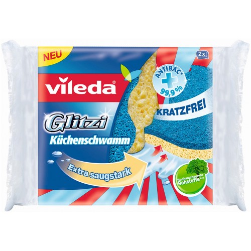 VILEDA Glitzi universal Zmywaki 2 szt. 144789 VILEDA Glitzi universal Zmywaki 2 szt. 144789