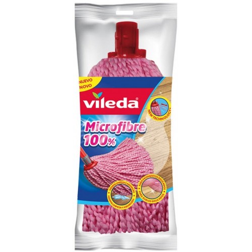 Vileda supermocio mikrofibra wkład różowy 153020