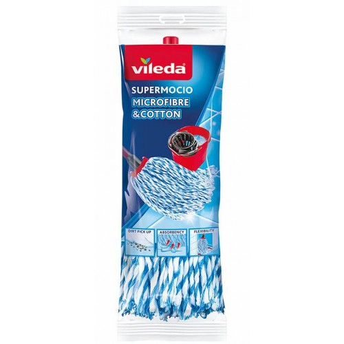 VILEDA SuperMocio Micro&Cotton Wkład do mopa 139111 VILEDA SuperMocio Micro&Cotton Wkład do mopa 139111