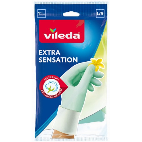 VILEDA Rękawice Extra Sensation "L" 145753