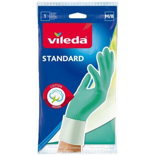 VILEDA Rękawice Standard średnie "M" 117044 VILEDA Rękawice Standard średnie "M" 117044