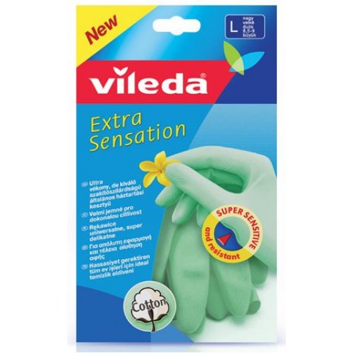 VILEDA Rękwice Extra Sensation M 74040 VILEDA Rękwice Extra Sensation M 74040