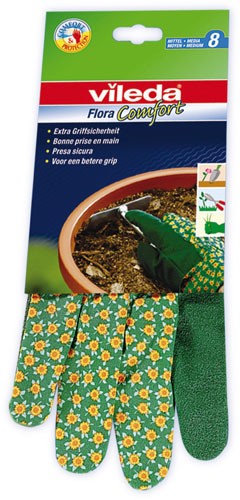 VILEDA Rękawice ogrodowe Comfort M 100529