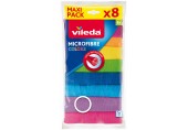 VILEDA Ściereczka mikrofibra Colors 8szt 151501