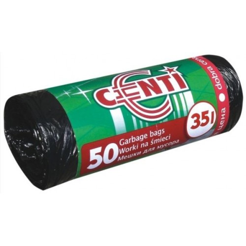 YORK Worki na śmieci 35l/50szt Centi 090410 YORK Worki na śmieci 35l/50szt Centi 090410