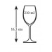 BANQUET Degustation Crystal Zestaw 6 szt. kieliszków do wina 210 ml 02B4G001210