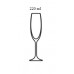 BANQUET Degustation Crystal Banquet Zestaw 6 szt. kieliszków do szampana 220 ml 02B4G0012