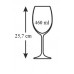 BANQUET Twiggy Crystal Zestaw 6 szt. kieliszków do białego wina 460 ml 02B4G004460