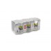 BANQUET Torino Kieliszki do wódki z motywem śliwki 6 szt. 40ml 041402S-B