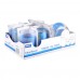 BANQUET Blue Flower Komplet szklanek 6 szt. z dzbankiem 04D223803BCB7