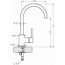 ALVEUS LAGO Bateria kuchenna, chrom 1088773
