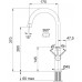 Franke SET G119 (zlew BSG 611-78 / 39 Cashmere + bateria FP 0408.031) 114.0510.437