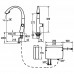 Franke KWC ZOE Bateria Touch Light PRO pull-out chrom 115.0393.145