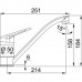 Franke Princess II FC 9541.424 Bateria kuchenna, cappuccino 115.0470.657