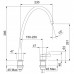 Franke Bateria kuchenna ERA GRAVITY Stal szlachetna 115.0517.896