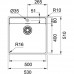 Franke Maris MRX 210-50 TL, 530x510 mm, zlewozmywak, stal szlachetna 127.0544.022