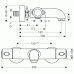 Hansgrohe Ecostat 1001SL, Bateria termostatyczna wannowa, chrom, 13241000