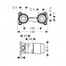 Hansgrohe Metris Classic zestaw podtynkowy do jednouchwytowej baterii 13622180