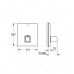 GROHE Grohtherm Cube bateria centralna z termostatem 19961000