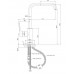 ALVEUS KOMODO bateria kuchenna chrom 2070604