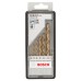 BOSCH 6-elem. zestaw wierteł do metalu Robust Line HSS-TiN, 135°, 2–8 mm 2607010530