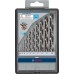 BOSCH 10-elem. zestaw wierteł do metalu Robust Line HSS-G, 135°, 1–10 mm 2607010535