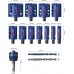BOSCH Zestaw pił otwornic EXPERT Multi Material Power Change, 14 szt 2608901908