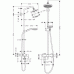 Hansgrohe Croma 100 Zestw natryskowy 27155000
