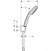 Hansgrohe Croma 100 Zestaw prysznicowy 1jet/Porter`s 1,25 m chrom 27574000