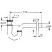 GROHE syfon umywalkowy 1 1/4" 28947000