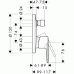 Hansgrohe Talis E2 Jednouchwytowa bateria wannowa 31645000