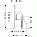 Hansgrohe Talis E2 jednouchwytowa bateria prysznicowa podtynkowa element zewnętrzny 316660