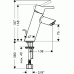 HansgroheTalis S2, jednouchwytowa bateria umywalkowa z przyłączem 3/8, 32043000