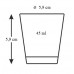 VETRO-PLUS Kieliszek 45 ml A12 3352144