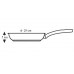 BANQUET Patelnia STEK 28 cm STEAK 28cm TITANIUM DIAMOND Quantanium 40DMHR28TCE-A