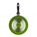 BANQUET Patelnia ceramiczna WOK 24 cm Ceramia Natura Verde zielona 40JC24WCCGR