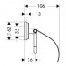 Hansgrohe Logis Classic Uchwyt na papier toaletowy chrom 41623000