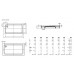 Kaldewei SuperPlan XXL 435-1 brodzik 75x150x4,0 cm 433500010001