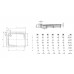 Kaldewei SuperPlan 398-2 brodzik 80x100x2,5 cm, z nośnikiem ze styropianu 447248040001