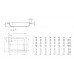 Kaldewei Sanidusch 540 brodzik 70x75x14cm 448000010001