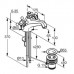 KLUDI ADLON Bateria umywalkowa chrom 510120520