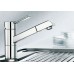 BLANCO ZENOS-S Silgranit®Look bateria kuchenna jasnoszary/chrom 517821