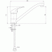 NOVASERVIS METALIA 55 Bateria zlewozmywakowa stojąca, chrom 55091,0